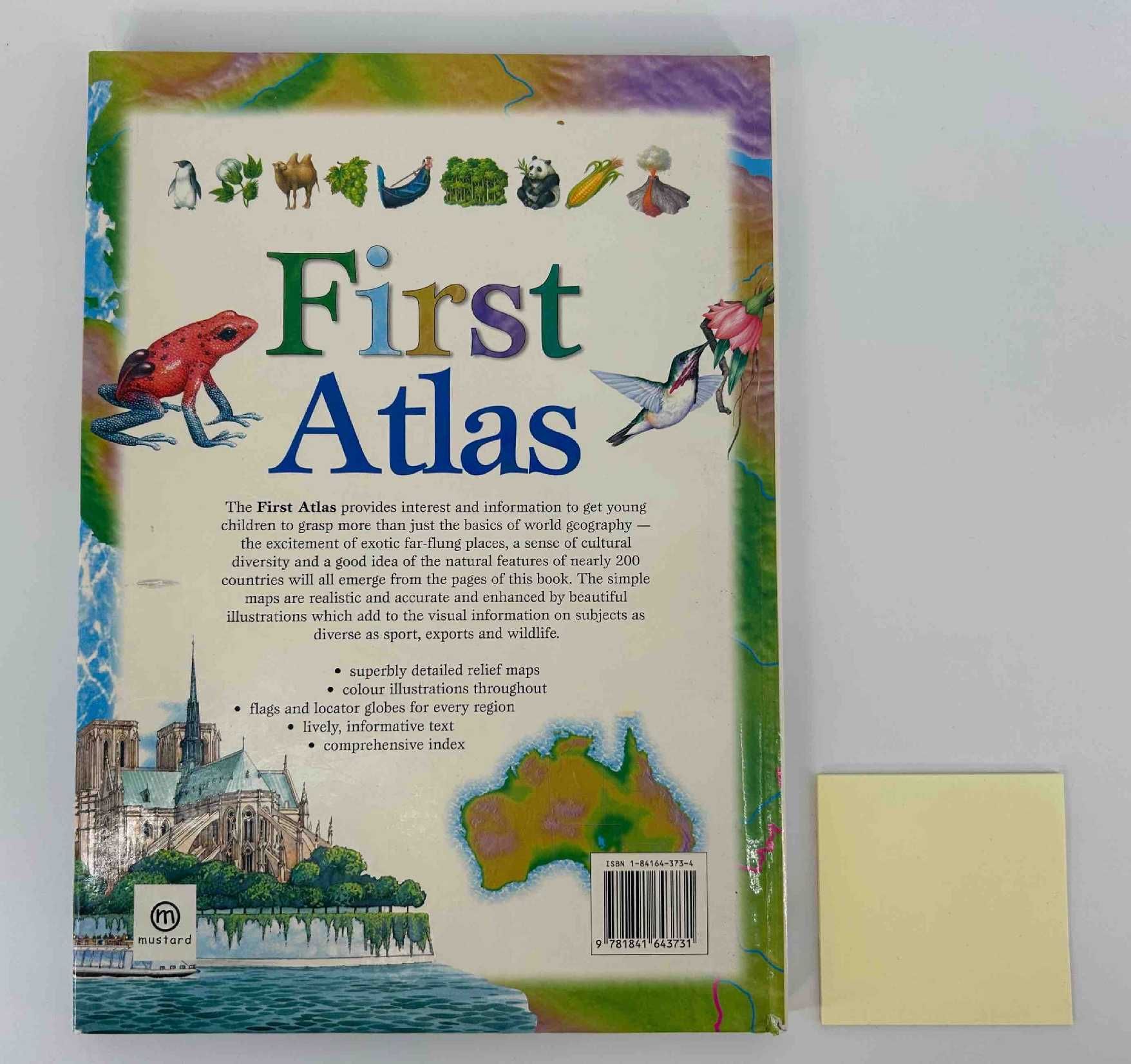 First atlas	Philip Steele atlas po angielsku dla dzieci
