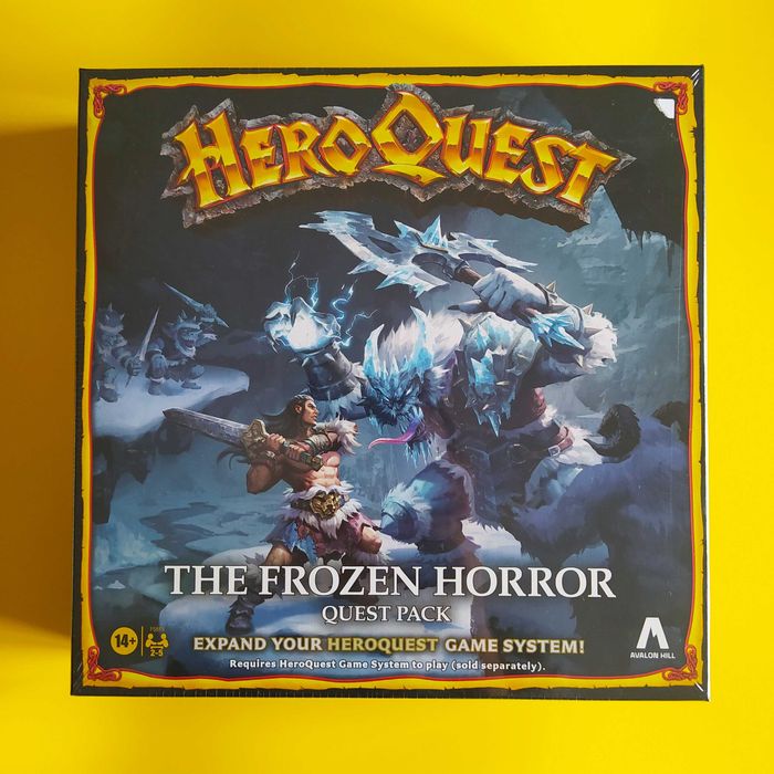 Jogo Tabuleiro HeroQuest The Frozen Horror Expansão