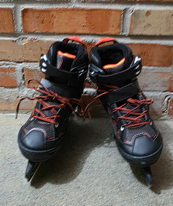 Łyżwy dziecięco- młodzieżowe OXELO rozmiar 35-38