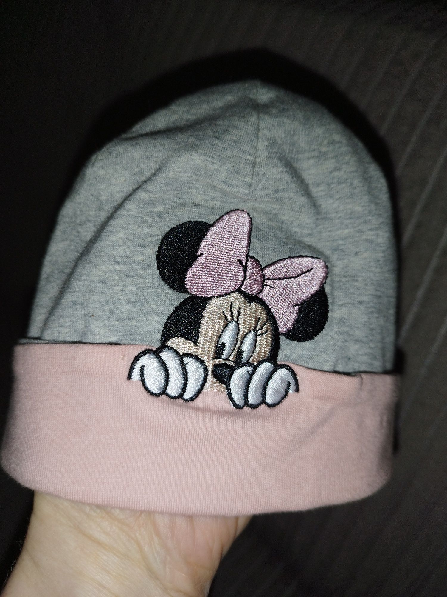 Czapka dziewczęca 68 Reserved myszka Minnie