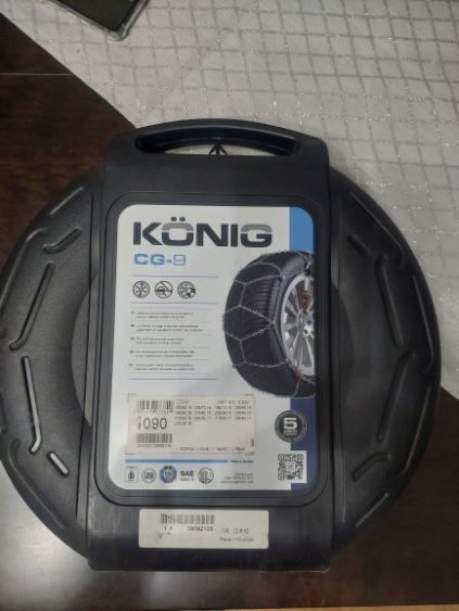 Łańcuchy na opony KONIG CG-9