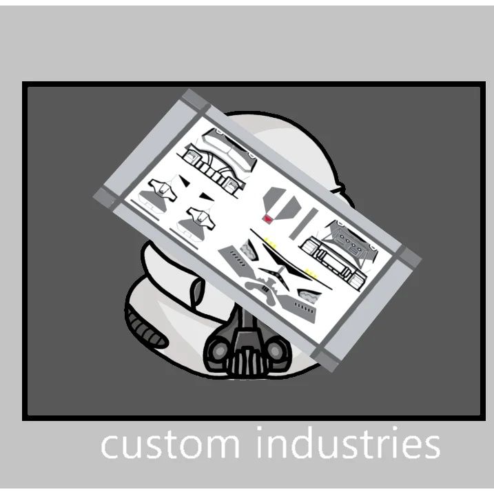 Kalkomania custom industries 104th
