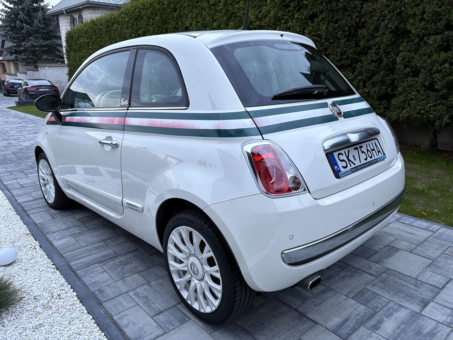 Fiat 500 1.2 by Gucci, prywatne, bezwyp. krajowy, skóry, ładny, klima