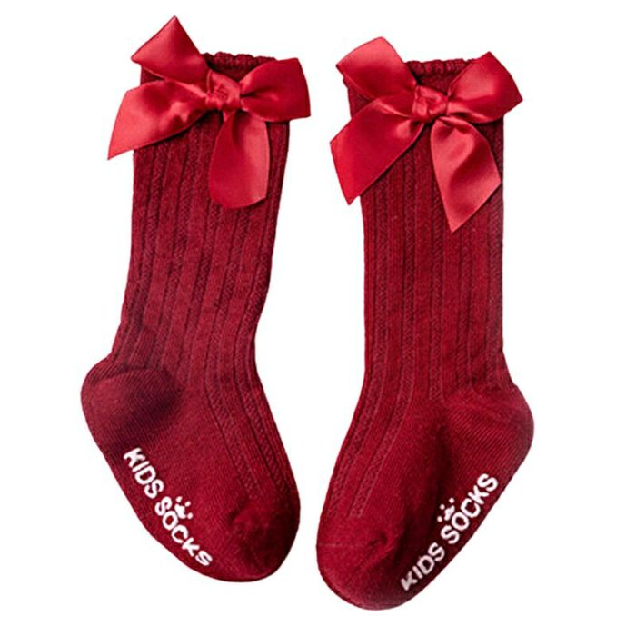 Podkolanówki z kokardą 0-2 lata 2-4 lata urodziny ,na codzień