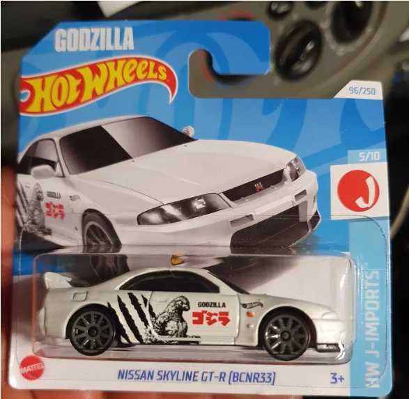 HotWheels - Nissan Skyline GT-R (BCNR33) - nowy