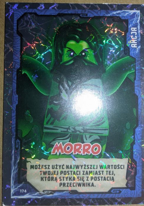 Karta LEGO Ninjago Masters of Spinjitzu 174 Morro 2016r