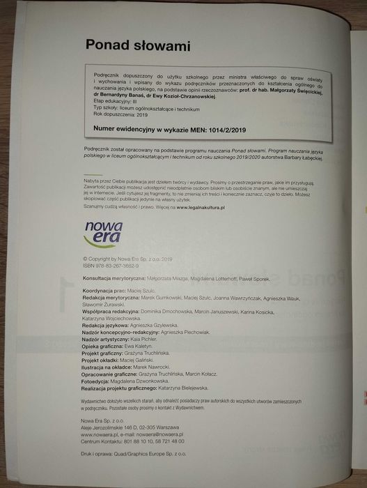 Ponad słowami 1 cz 2