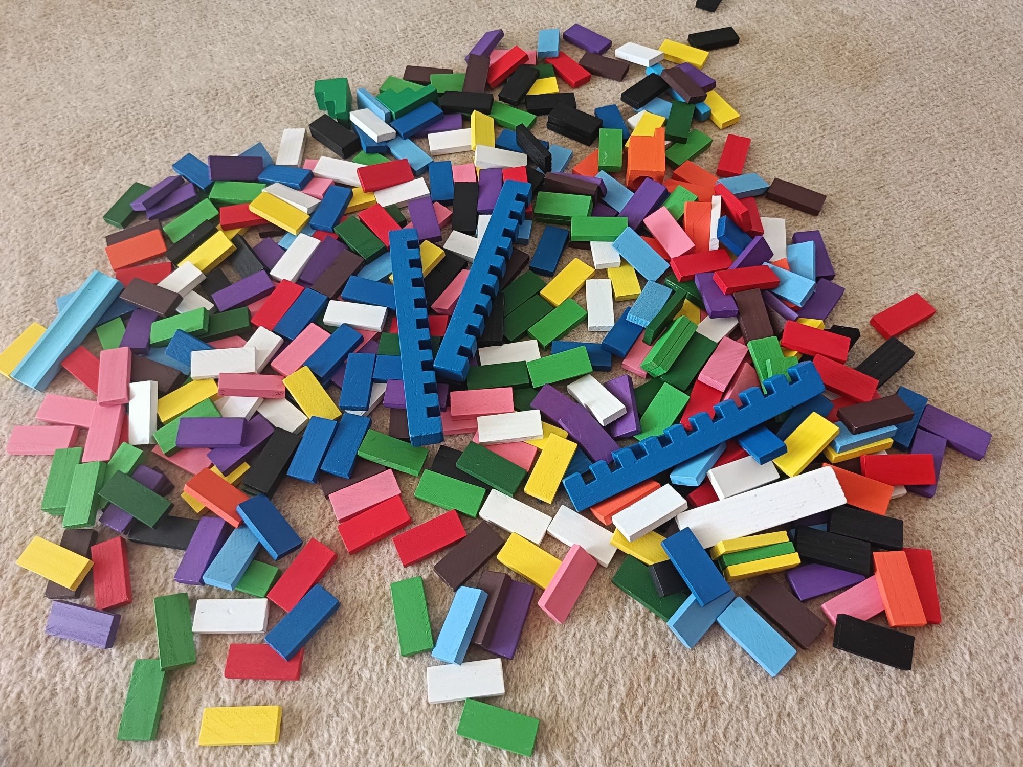 Kolorowe klocki Domino