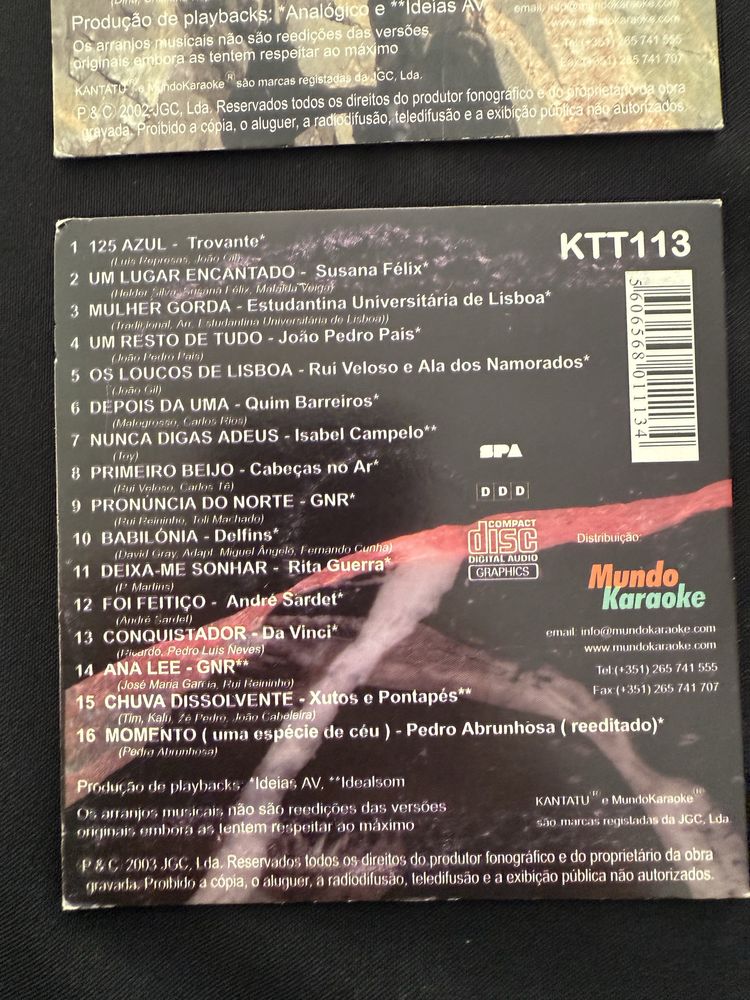 Dvds de karoke originais