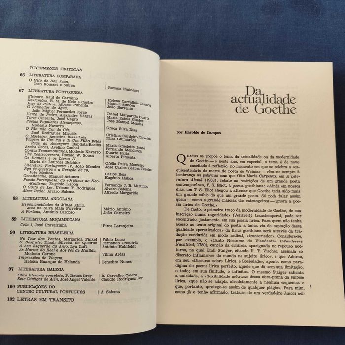 Revista Colóquio Letras 68 - Julho 1982