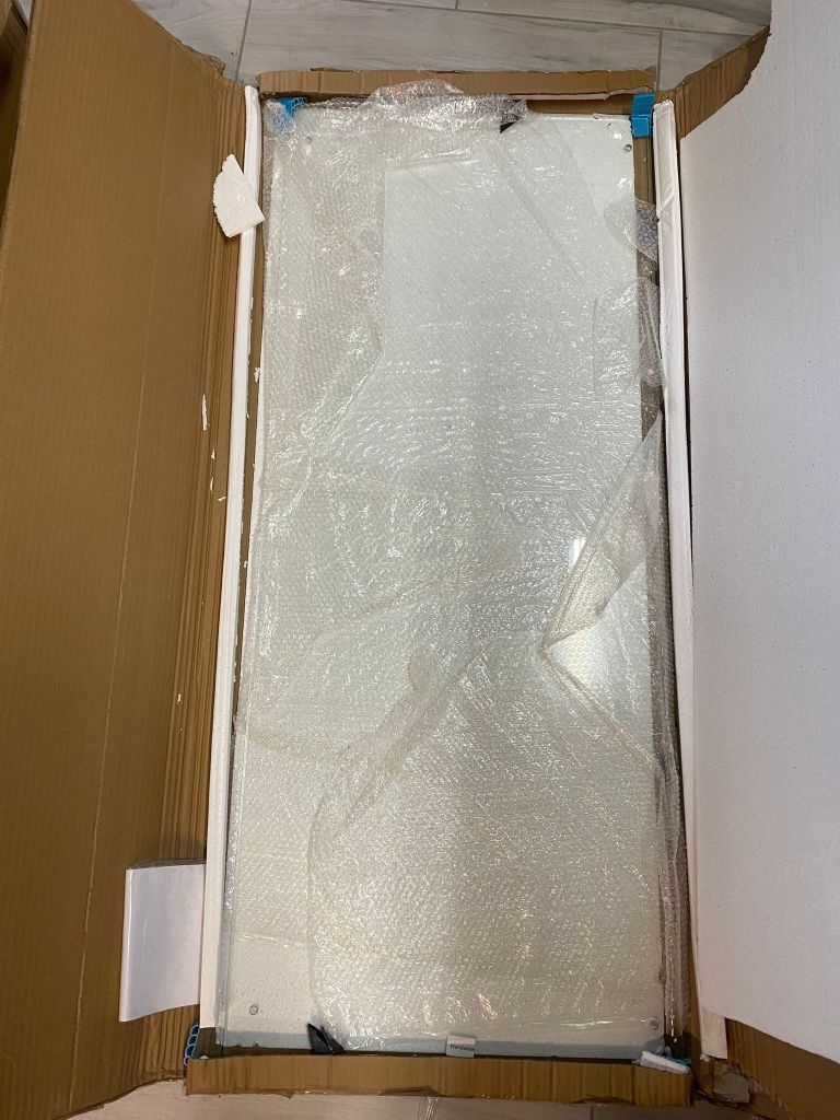 Szkło hartowane do kuchni 120x60 połysk