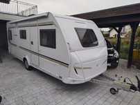 Weinsberg CaraOne 550QDK  Przyczepa Weinsberg 550QDK/1700DMC/Klimatyzacja/MoverMarkizaGarażowana