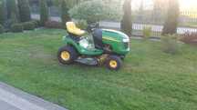Traktorek kosiarka do trawy John Deere