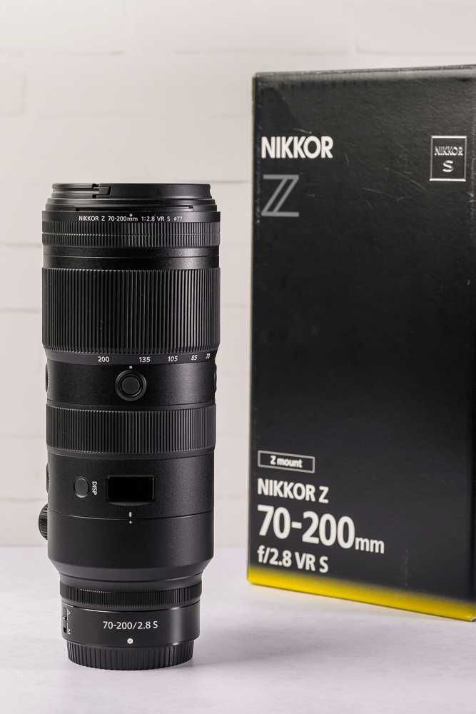 NIKKOR Nikon Z 70-200mm f/2.8 VR S - super stan, komplet, gwarancja