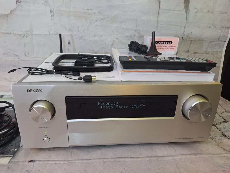 9.2  Denon AVR-X4500H  200W Heos Atmos AURO 3D 4K eARC