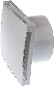 Wentylator Łazienkowy 15cm Biały z Osłoną 20W 230V