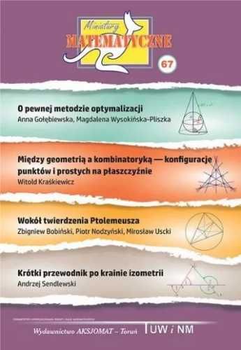 Miniatury matematyczne 67 - Anna Gołębiewska, Magdalena Wysokińska-Pl