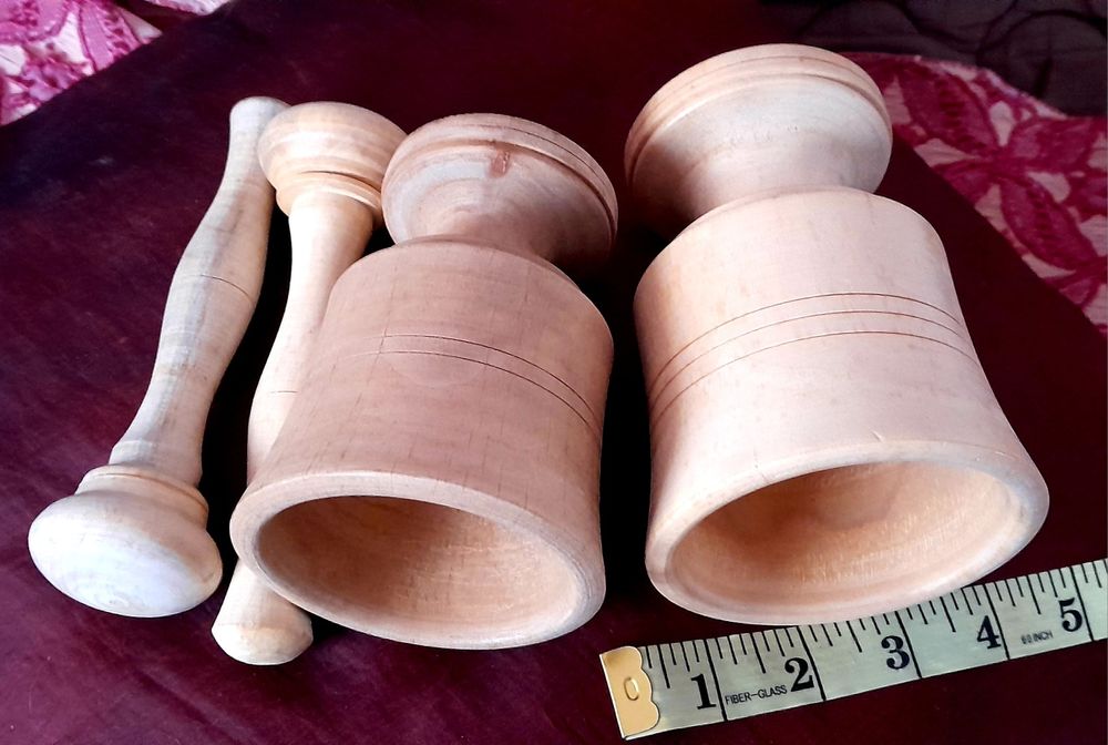 Almofariz em madeira