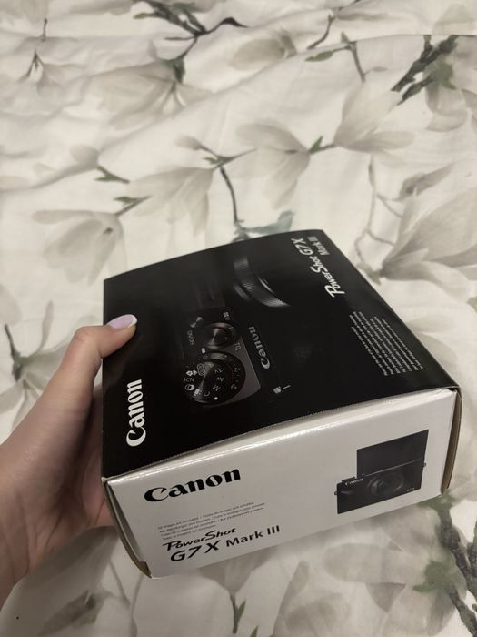 Canon g7x mark iii czarny 2 lata gwarancji