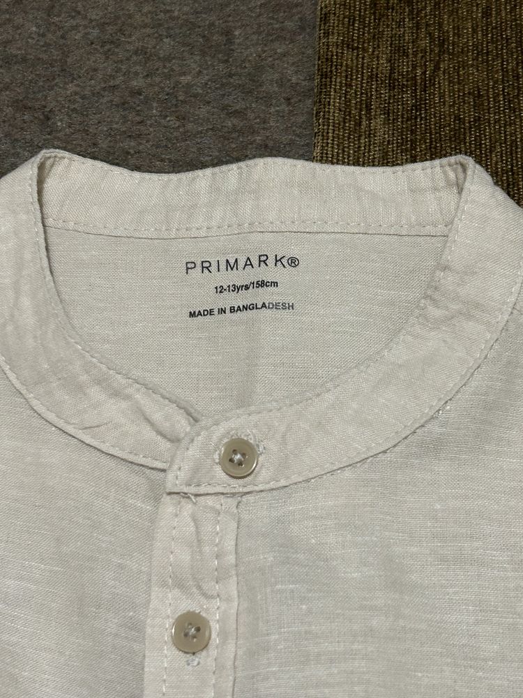Camisa beige Primark 12-13 anos