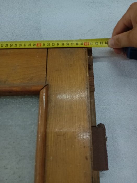 Drzwi dębowe, potrójne do renowacji