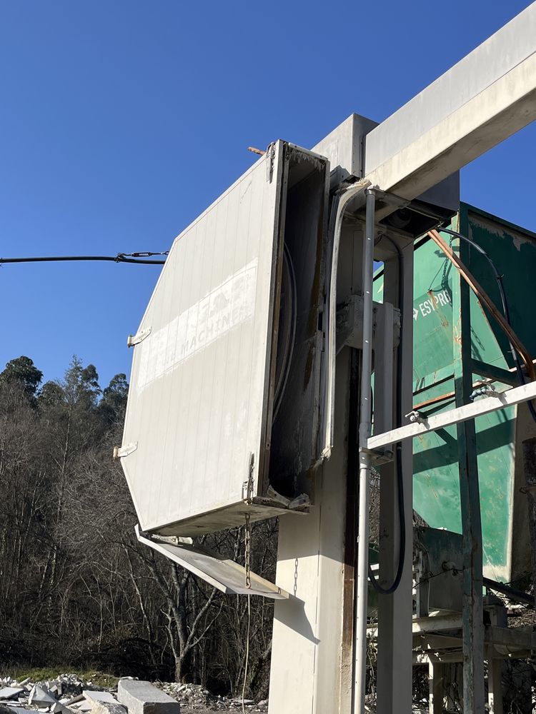 Máquina de fio para corte de pedra