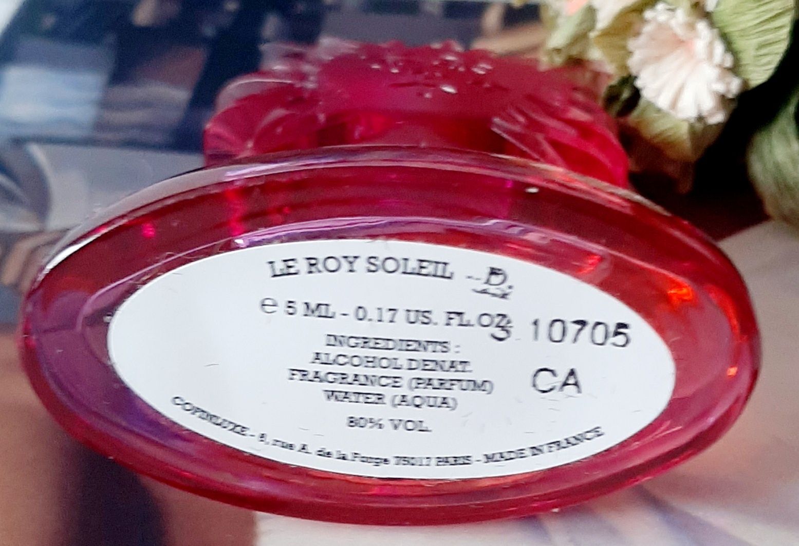 Salvador Dali Le Roy Soleil edt 5 ml, miniatura vintage, unikat
