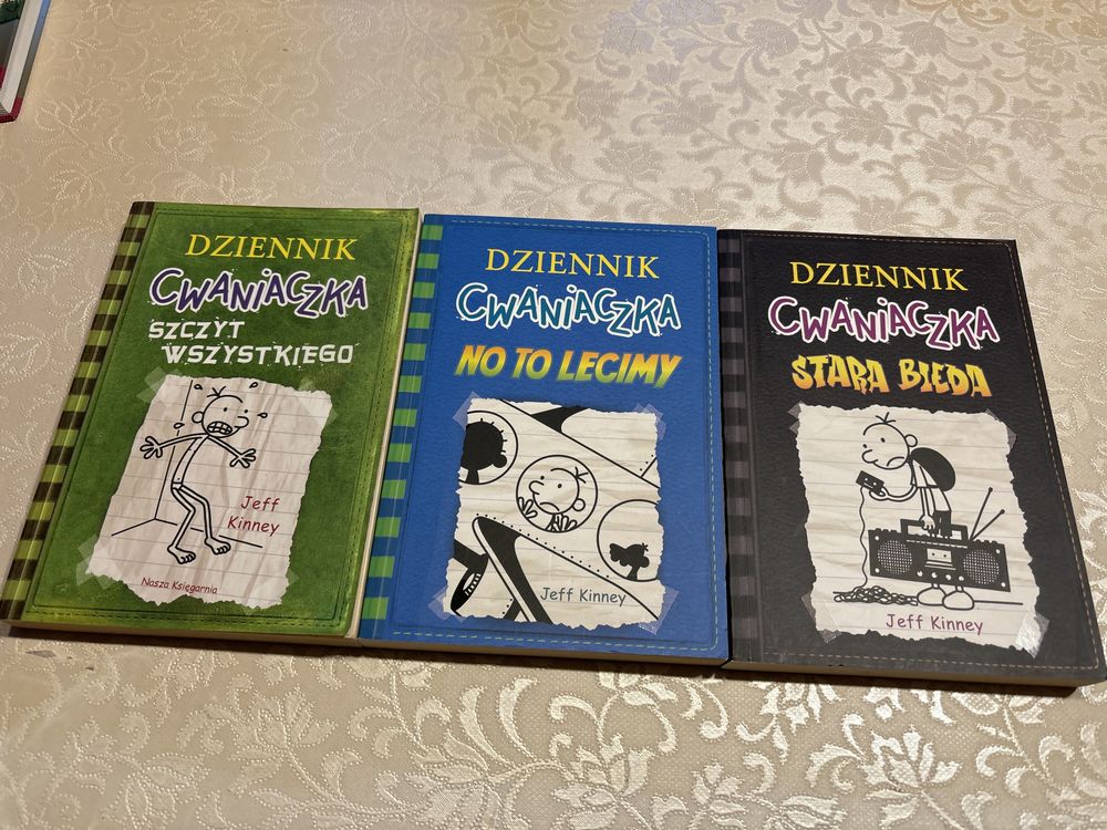 Dziennik cwaniaczka -zestaw 3 książek