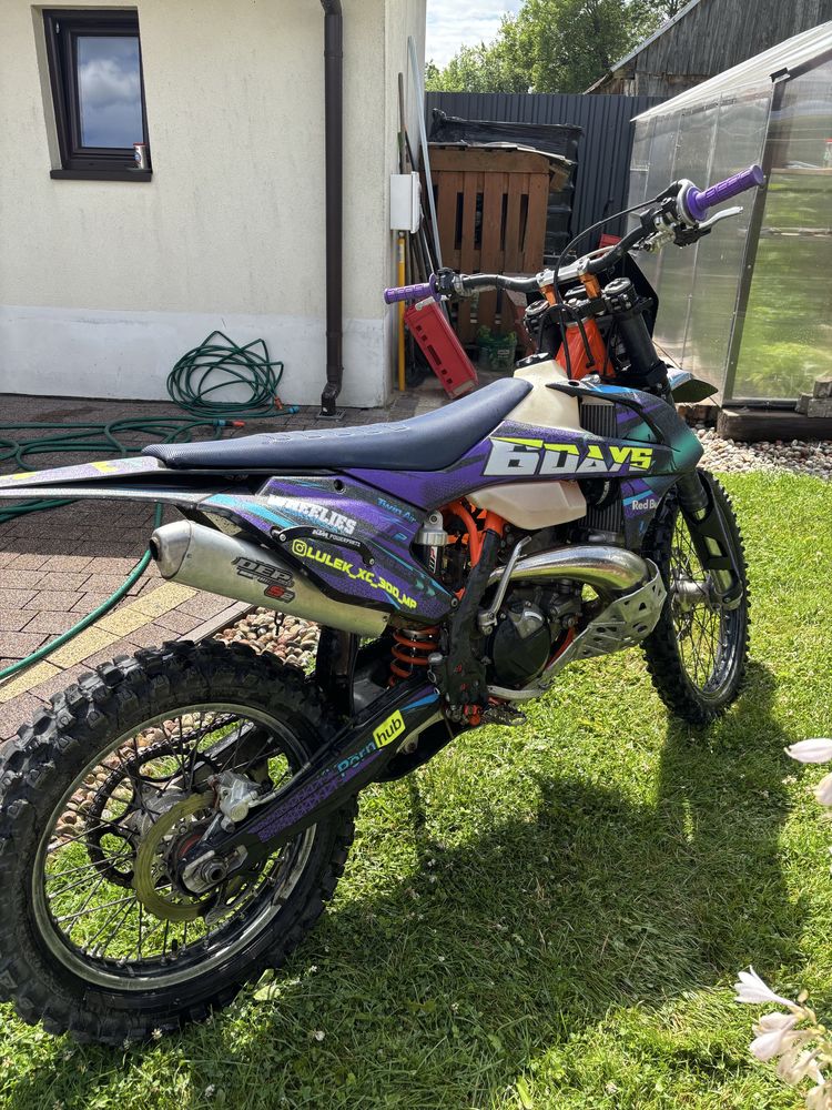 KTM xc 300 18r 36mth na tłoku