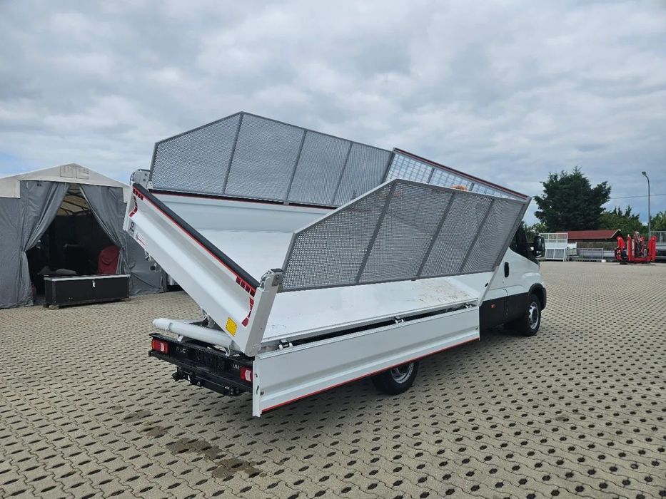 Iveco 70c wywrotka z siatkami, komunalna, żuraw, HDS, selektywna, kaucyjna  do zbiórki kaucyjnej. Odpady, pet, puszka AL. Z siatkami