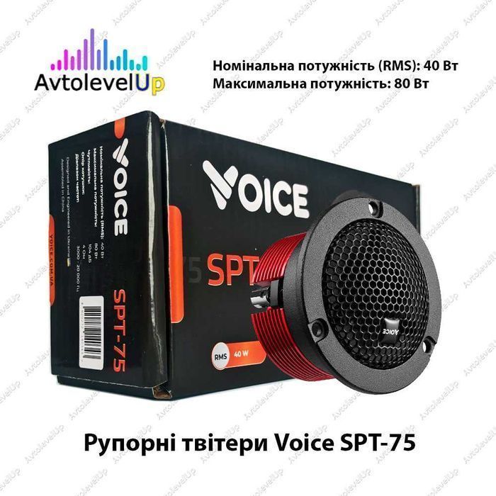 Рупорные твитеры Voice SPT-75