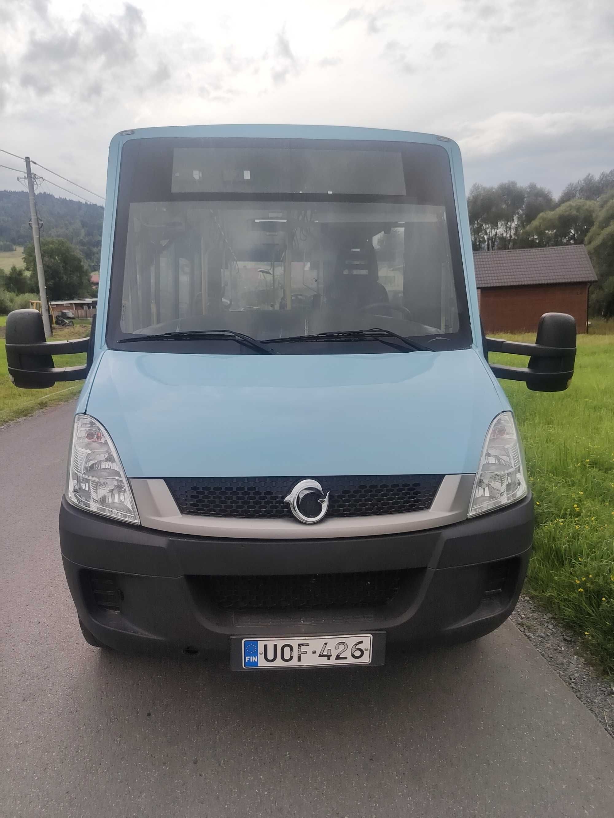 Iveco daily 65C17 niska podłoga kratownica z nierdzewki.