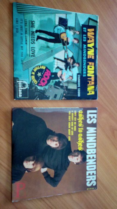 Wayne Fontana recém falecido e Mindbenders 1965/67 raridades