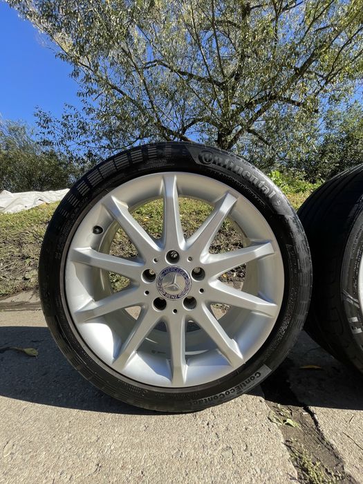 Koła piękne alufelgi 17’ 5x112 Mercedes A B C Klasa Et49 66,6mm