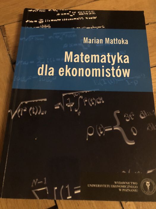 Matematyka dla ekonomistów.