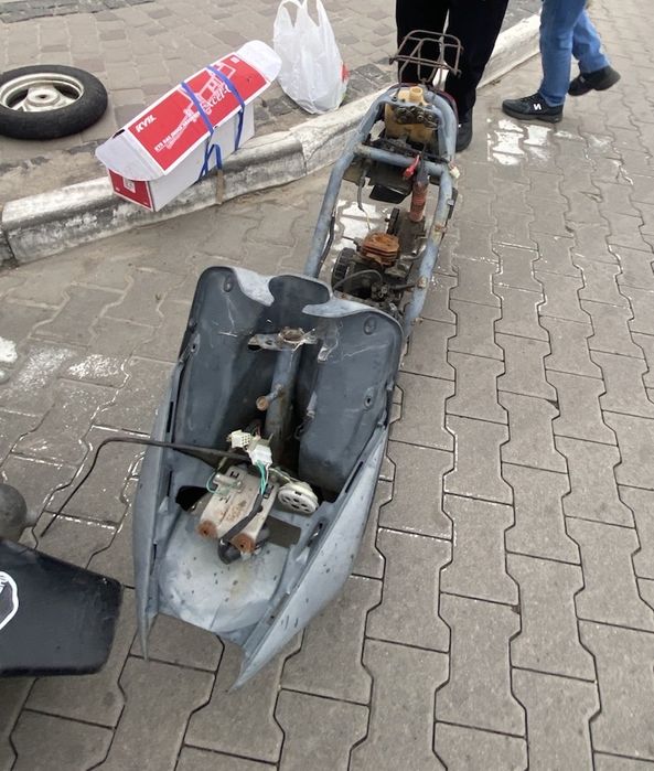 Разбор honda dio 27 розбір