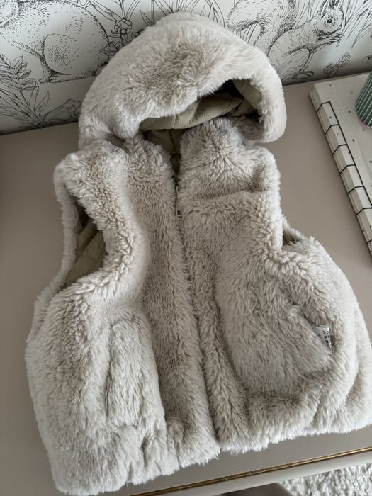 Colete de pelo reversivel, Zara, 18/24 meses