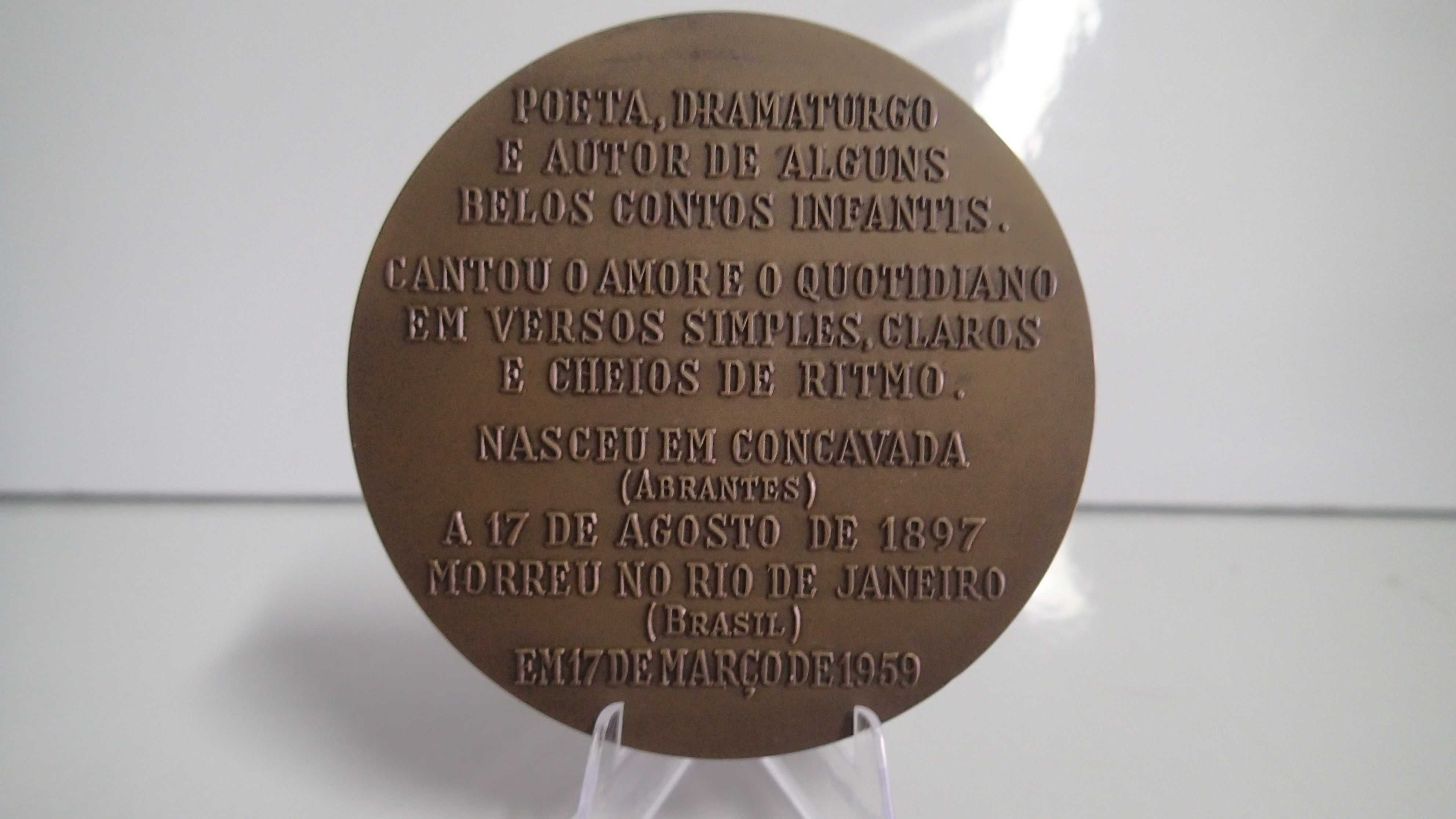 Medalha em Bronze de António Botto