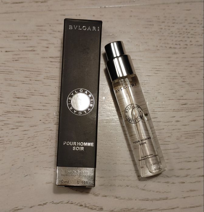 Парфюм BVLGARY edt Pour Homme SOIR 10ml туалетна вода