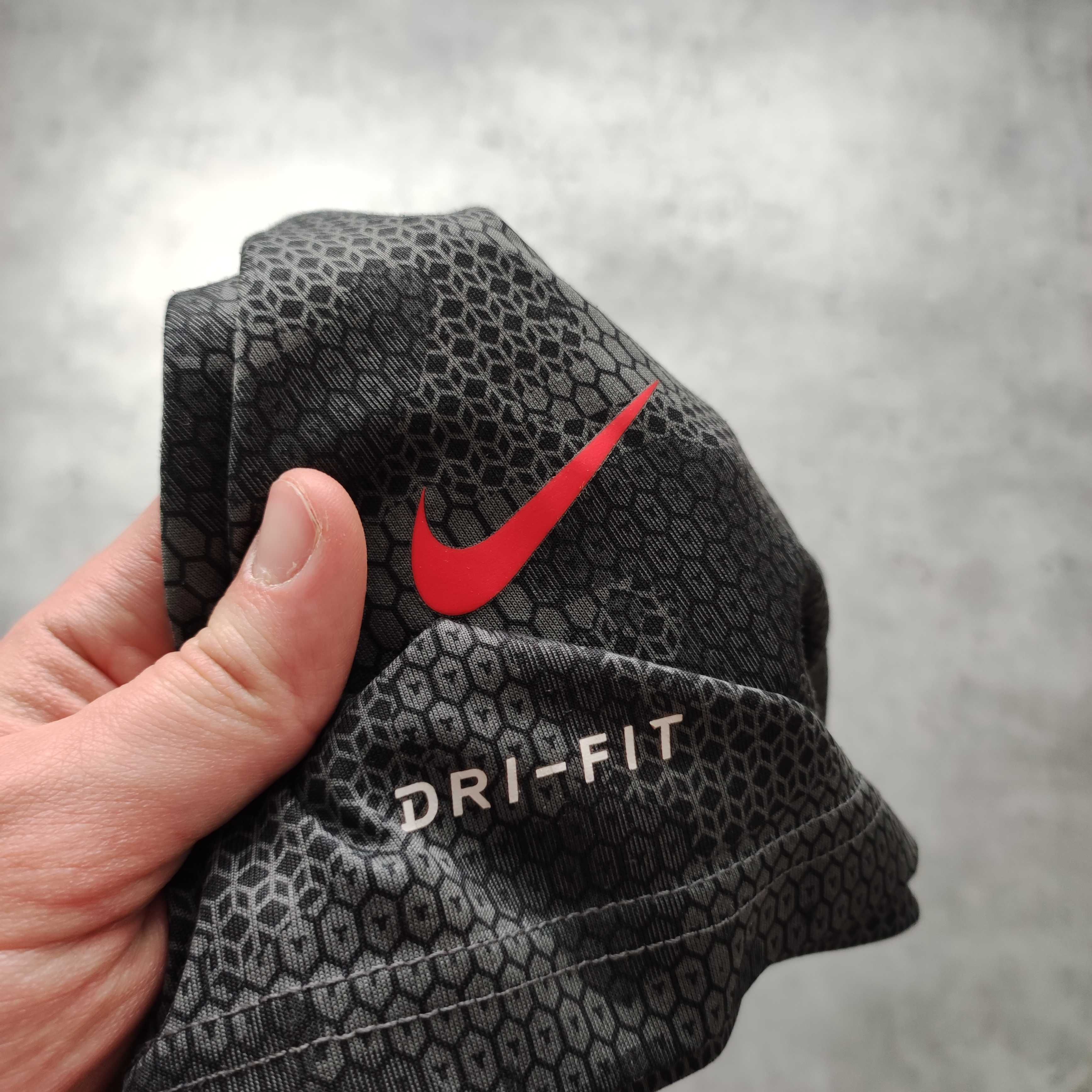 MĘSKA Koszulka Sportowa GYM Active Dri-Fit Camo Logo Nike Siłownia