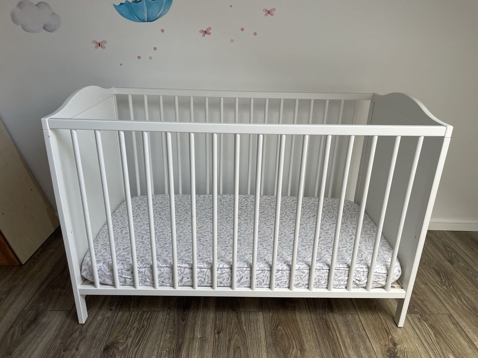 Łóżeczko dziecięce ikea smagora zestaw