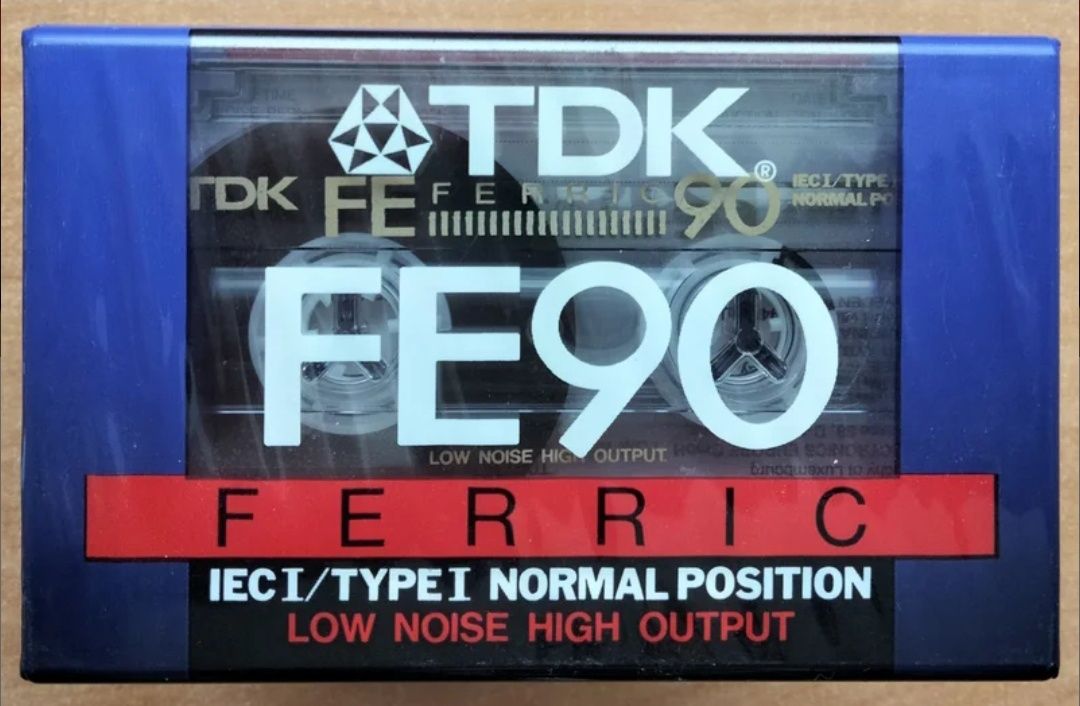 Cassetes TDK FE90