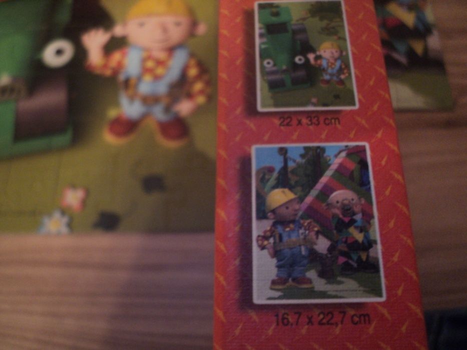 Trefl Puzzle Bob Budowniczy 2in1