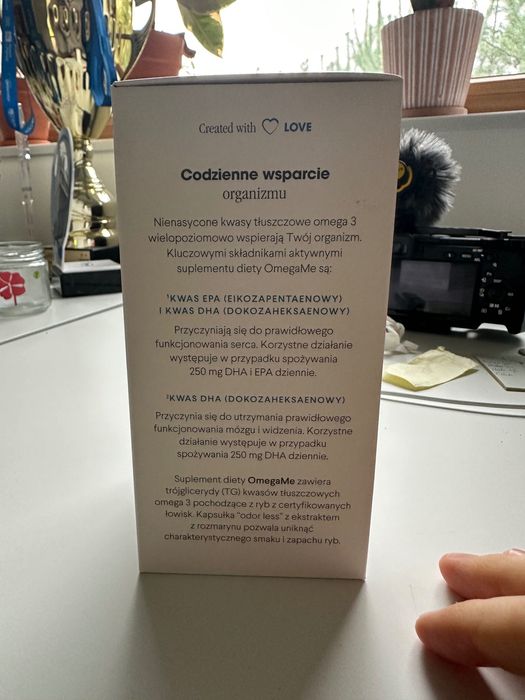OmegaMe HealthLabs Care, 60 kapsułek (02.2026) NOWY