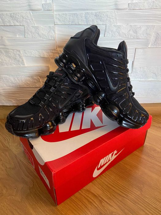 Buty Nike Shox TL Nowe czarne rozmiar 44