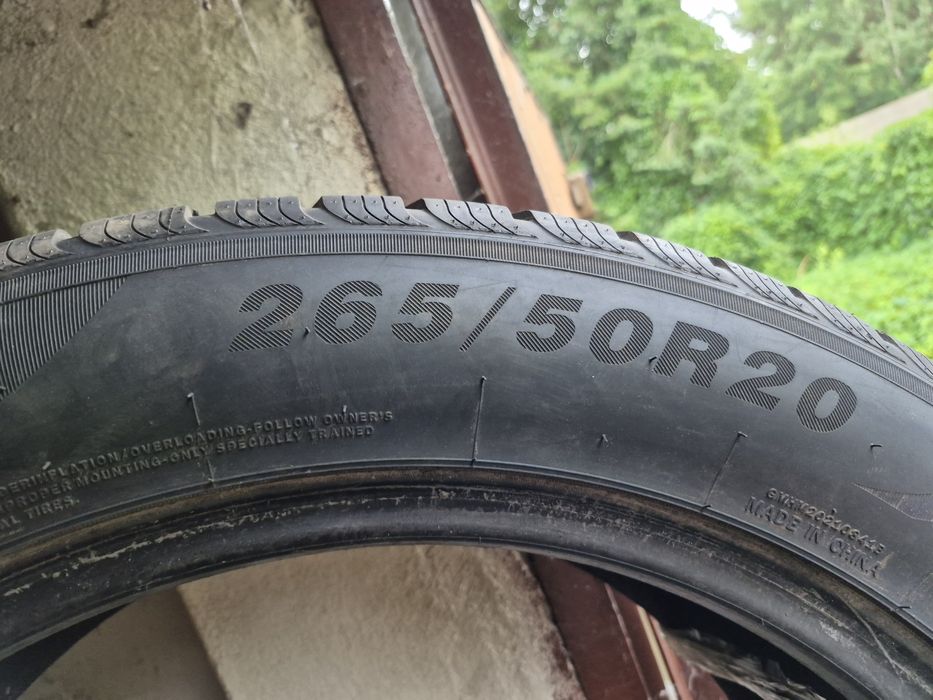 Opony wielosezonowe Gripmax 265/50 R20