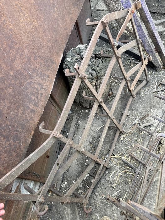 Борона з зубами гусина лапка