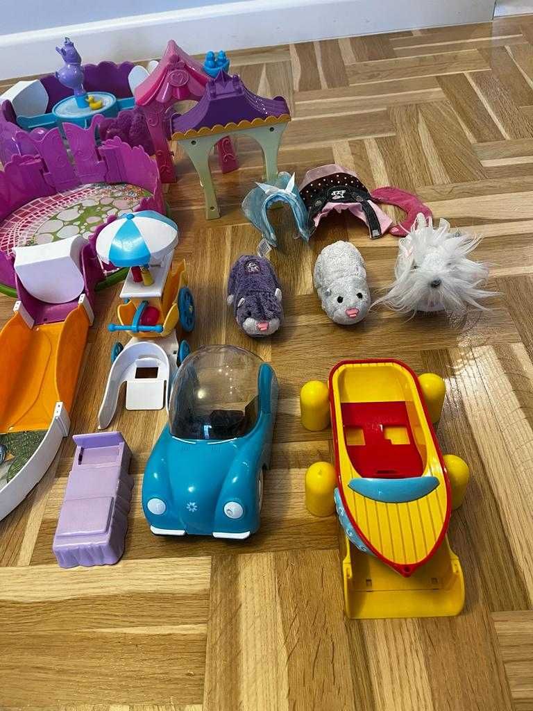 Wyjątkowa oferta kilka zestawow zhu zhu pets (tunele, pojazdy, )