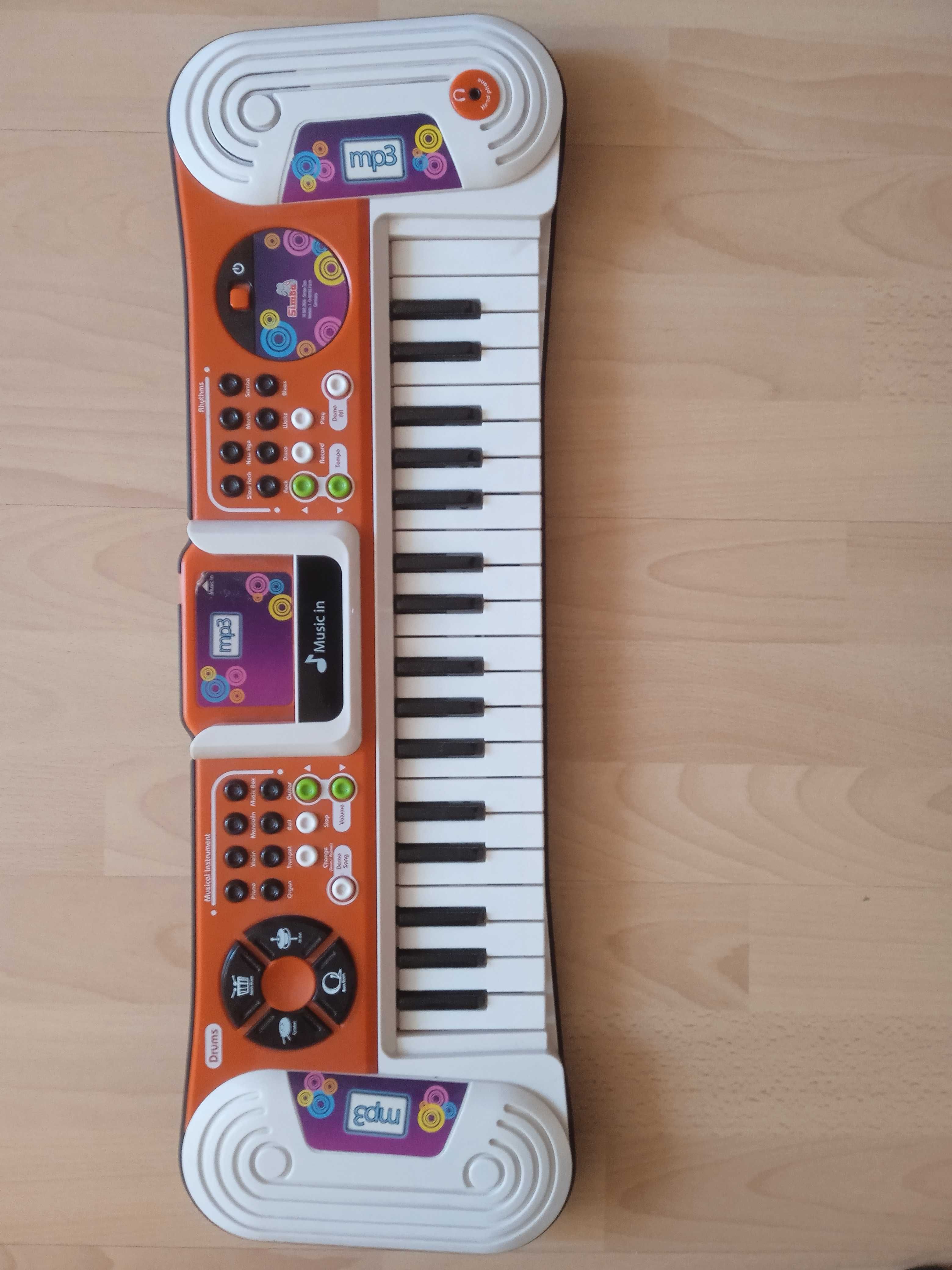 Elektroniczny keyboard dla dzieci
