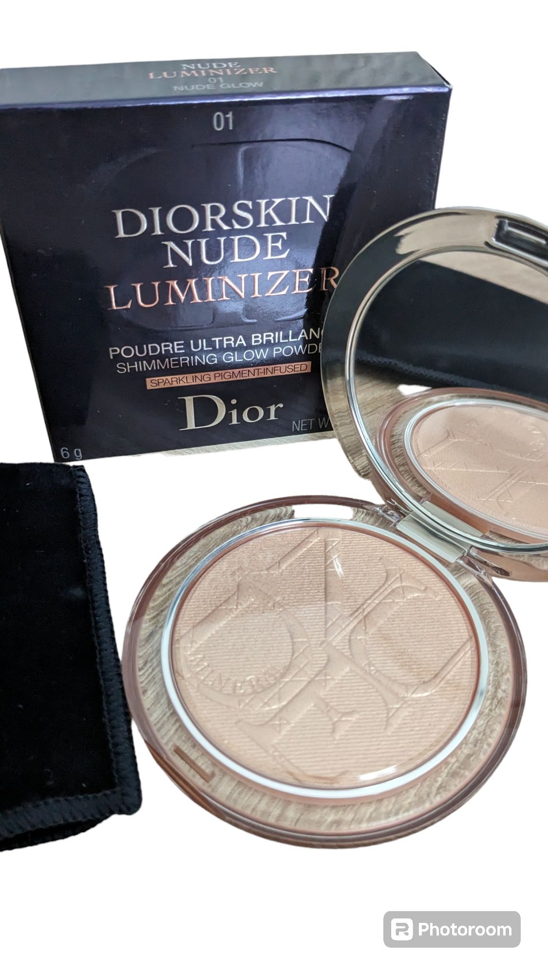 Dior Diorskin Nude Luminizer Shimmering Glow Powder 01 Nude